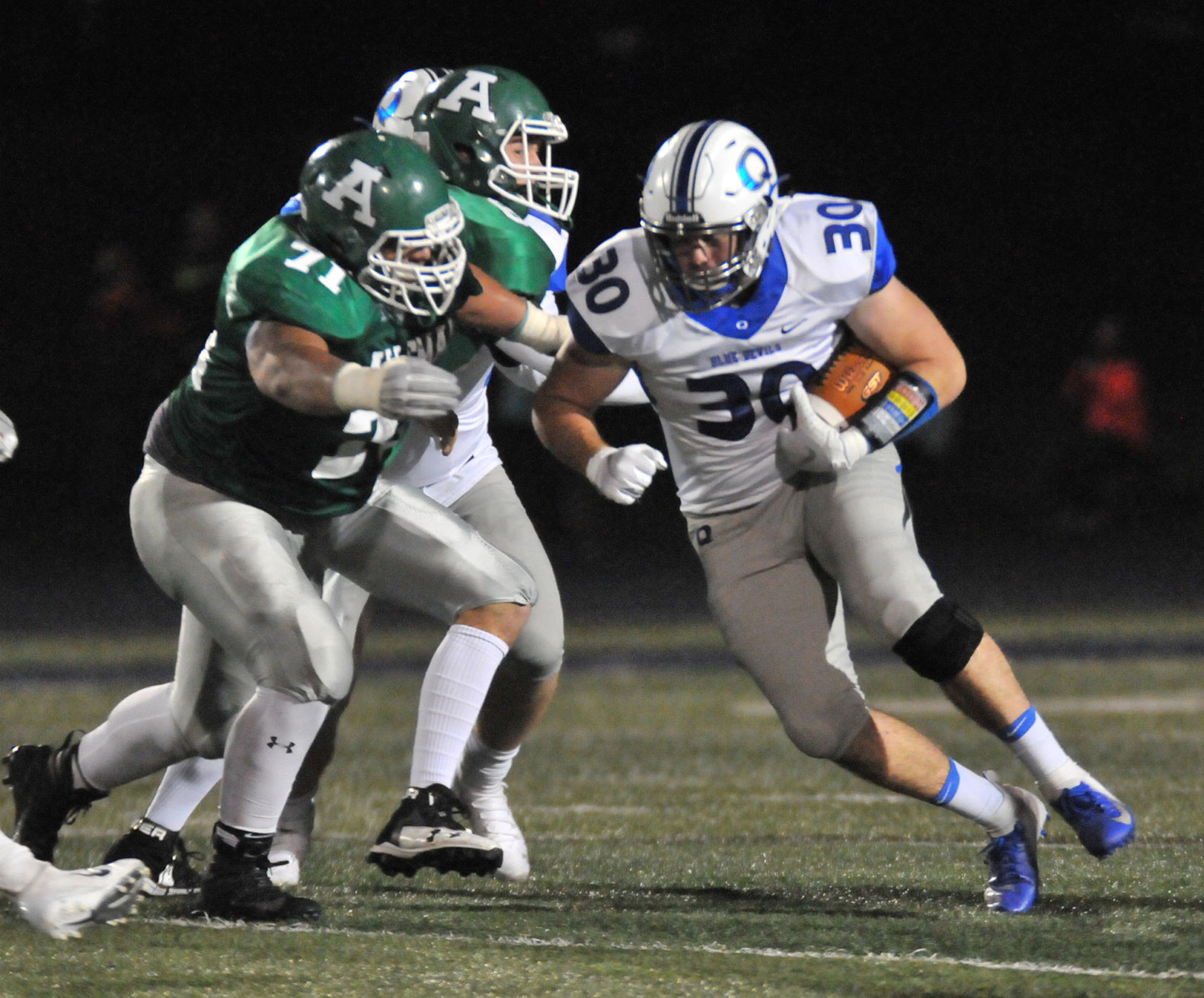 Alleman vs Quincy football
